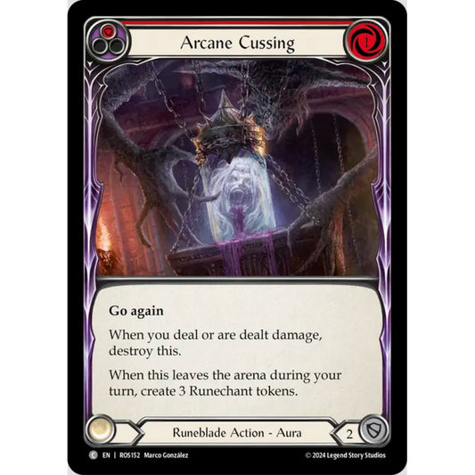 Arcane Cussing (Red) (ROS152 C Regular)