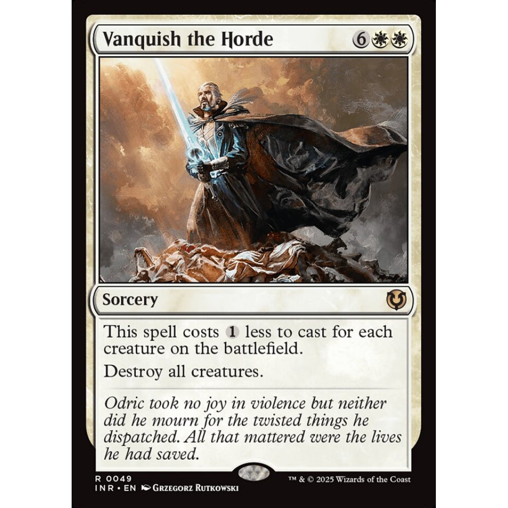 Vanquish the Horde (R 49 INR Foil)