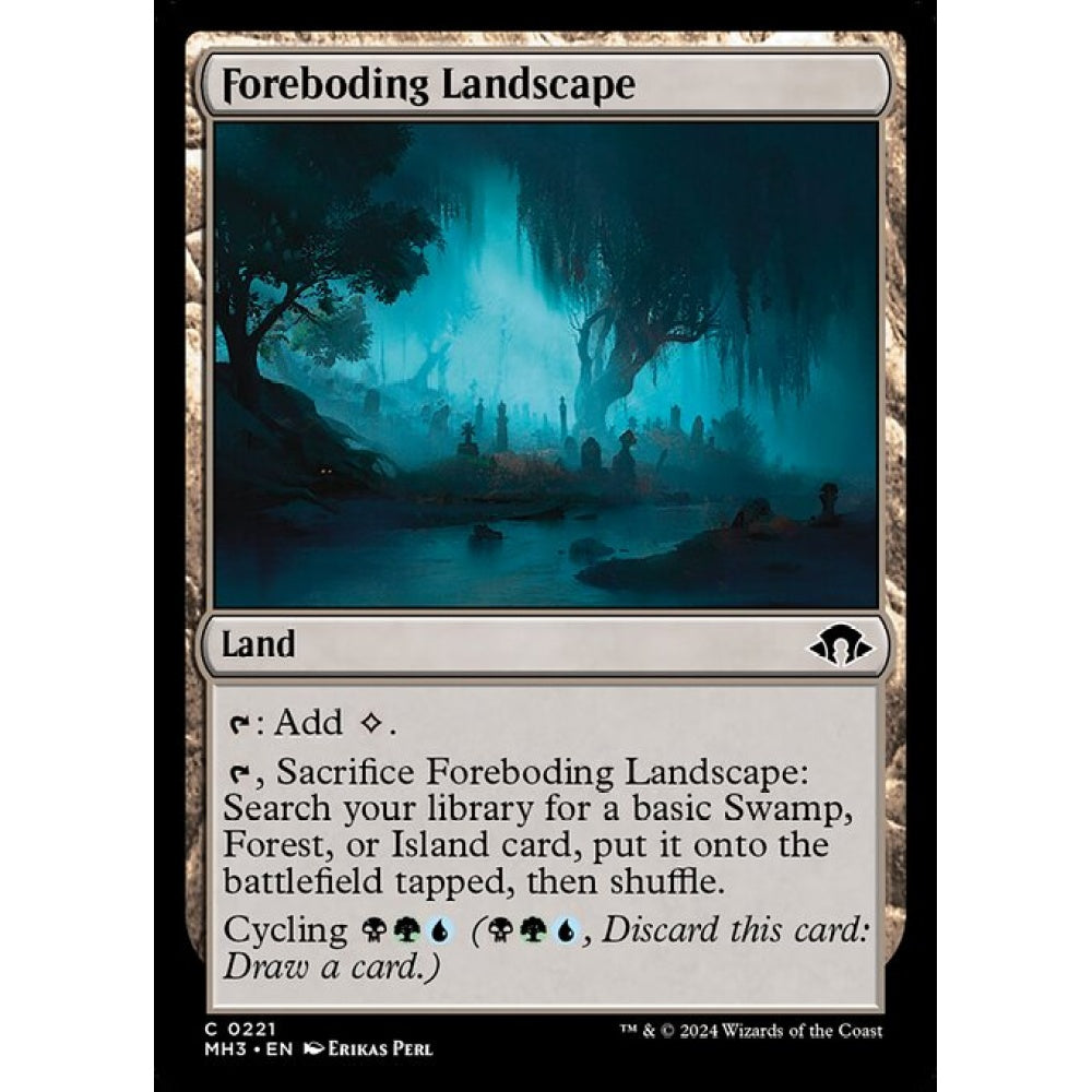 Foreboding Landscape (C 221 MH3)