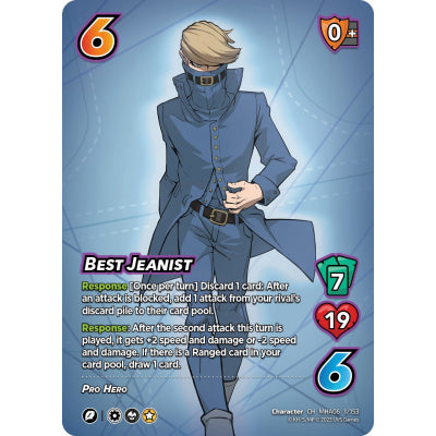 Best Jeanist UniVersus CCG Trading Card 