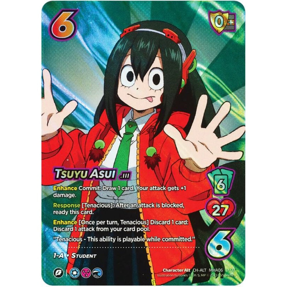 Tsuyu Asui, 17/17, MHA06, Universus, MHA06 Jet Burn, nan