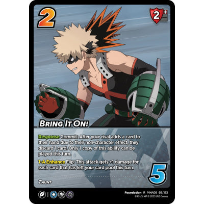 Bring It On! (R MHA06 69/153) (Foil)