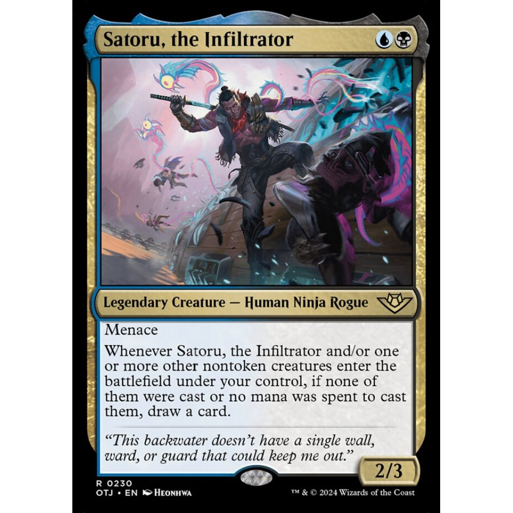 Satoru, the Infiltrator (R 230 OTJ)