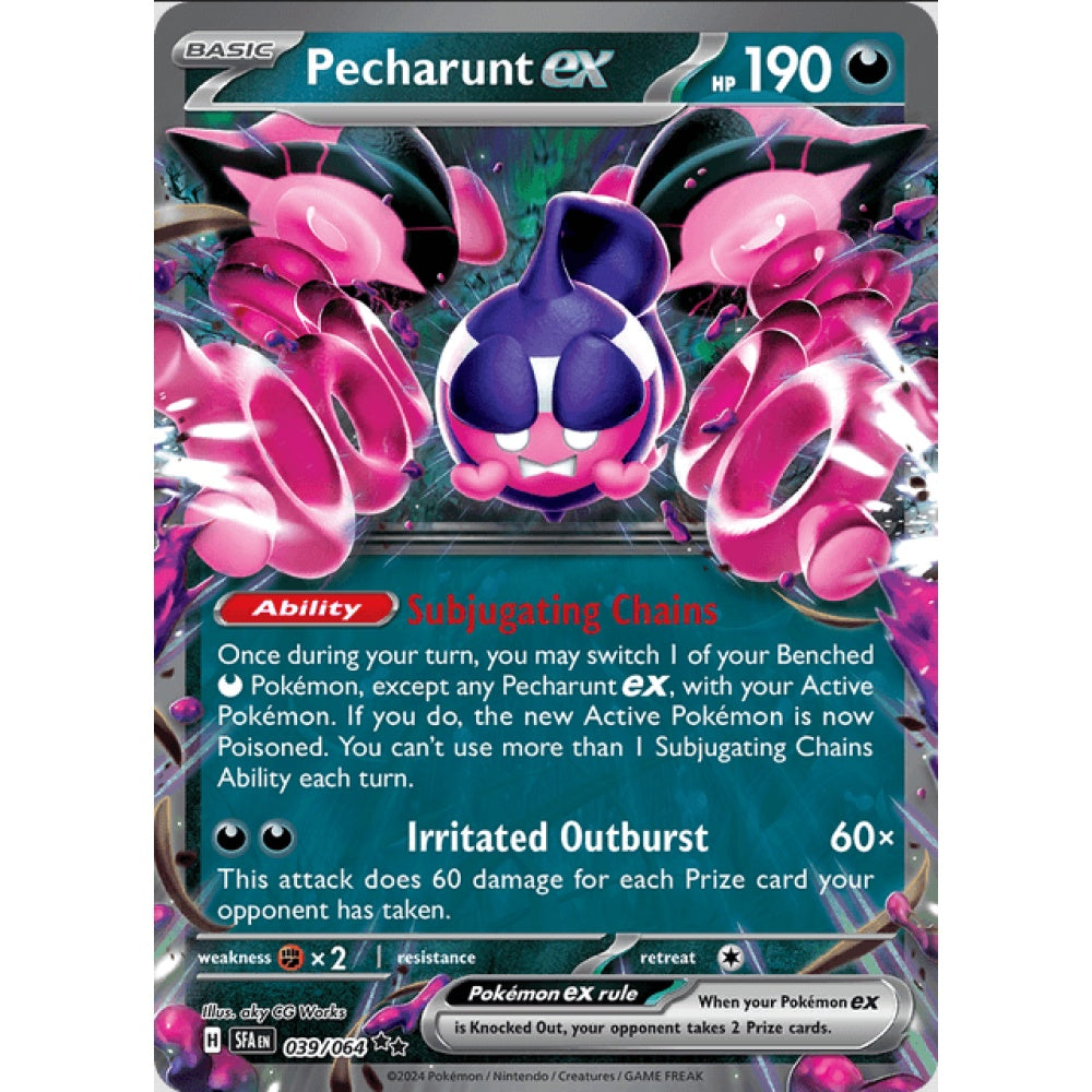 Pecharunt ex (SFA 039/064 Double Rare)