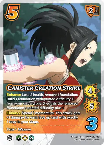 Canister Creation Strike (UR MHA07 56/180)