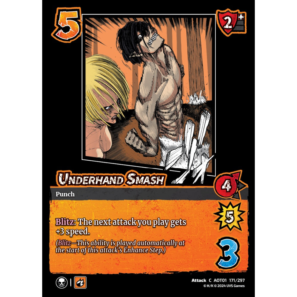 Underhand Smash (C AOT01 171/297)