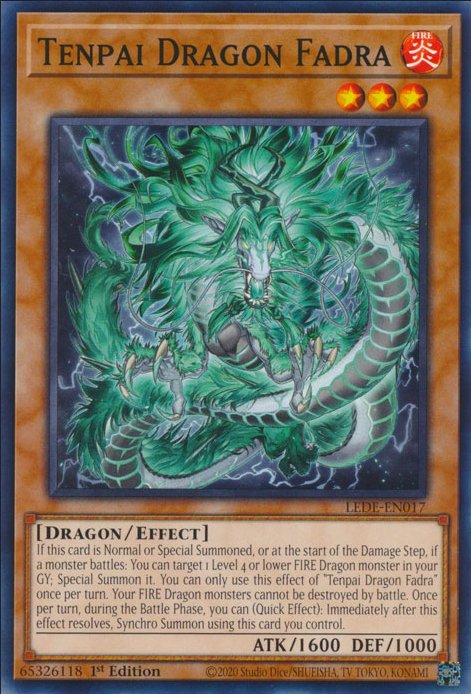 Tenpai Dragon Fadra (LEDE-EN017 Common)