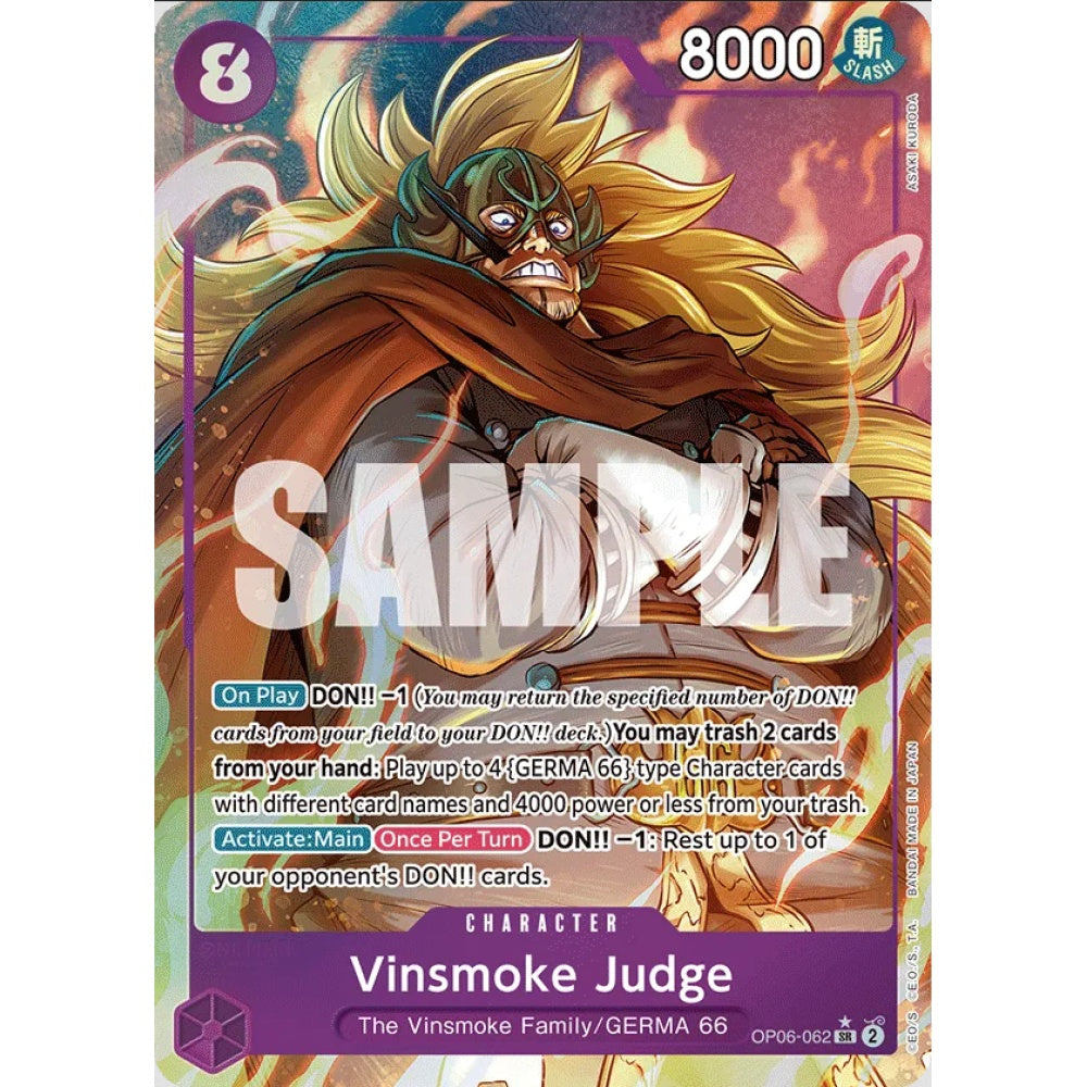 Vinsmoke Judge (ALT OP06-062)