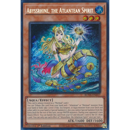 Abyssrhine, the Atlantean Spirit (ROTA-EN017 Secret)