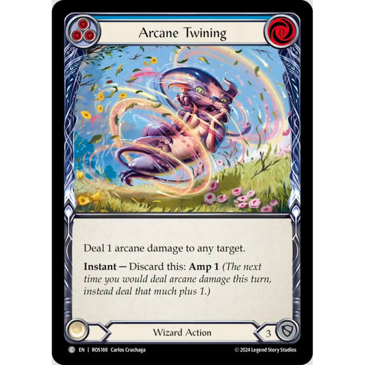 Arcane Twining (Blue) (ROS188 C Regular)