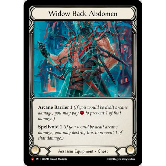 Widow Back Abdomen (ROS240 M Regular)