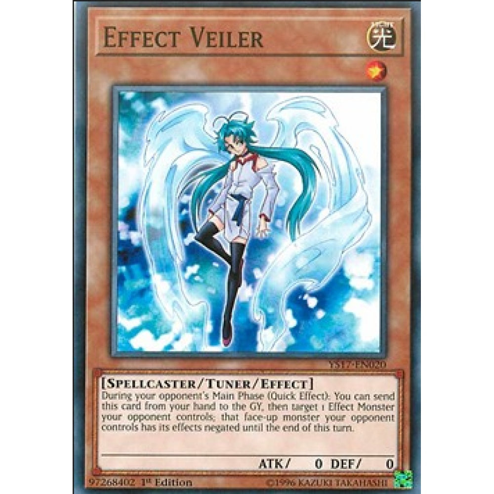 Yu-Gi-Oh! YS17-EN020 Effect Veiler (Common)