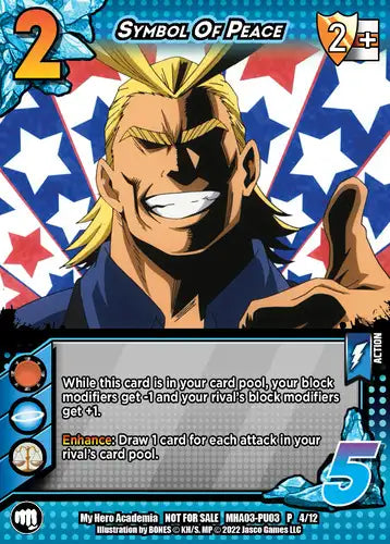 Symbol Of Peace (MHA03-PU03 4/12) (Foil)