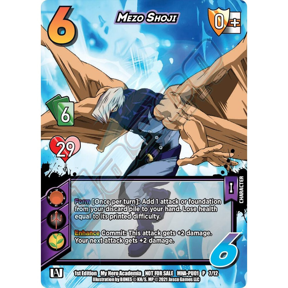 Mezo Shoji, 7/12, MHA-PU01, Universus, MHA Promos, nan