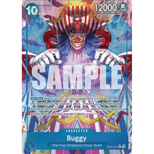 Buggy, ALT, OP09-051, One Piece Card Game, OP09 Emperors in the New World