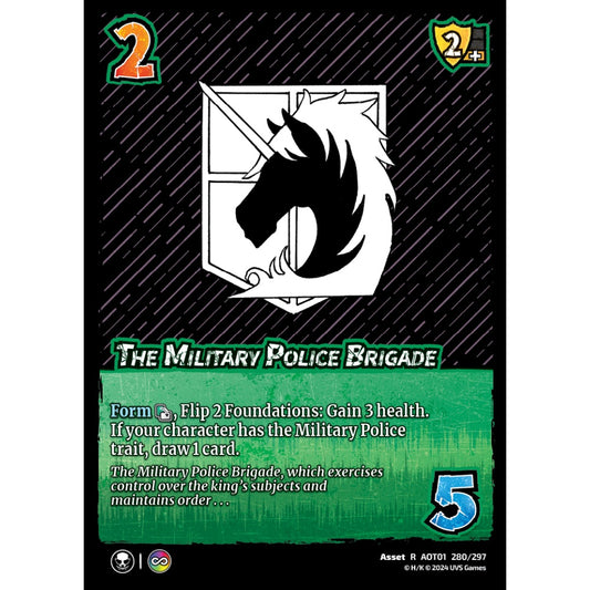 The Military Police Brigade (R AOT01 280/297)