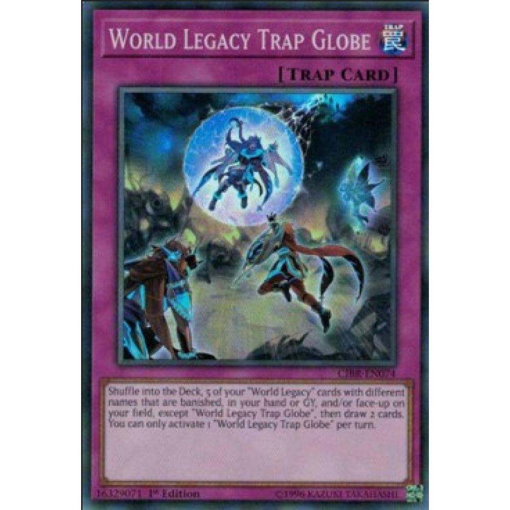 Yu-Gi-Oh! CIBR-EN074 World Legacy Trap Globe (Super Rare)