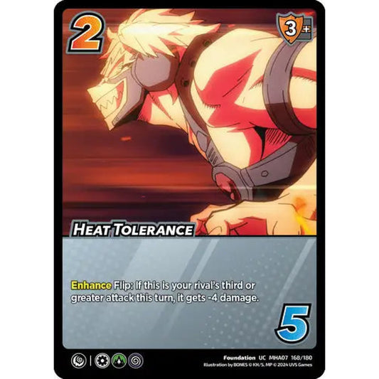 Heat Tolerance (UC MHA07 168/180)