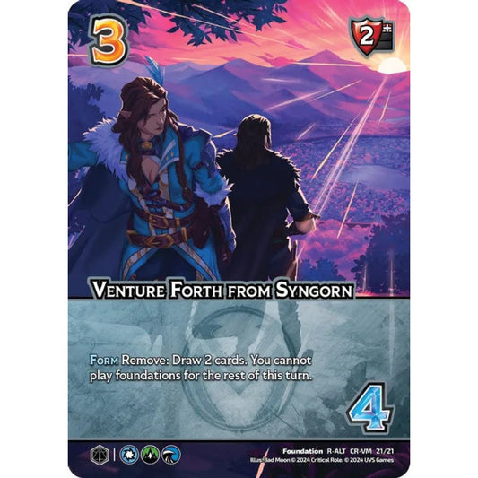 Venture Forth from Syngorn (Alternate Art) (R-ALT CR-VM 21/21)