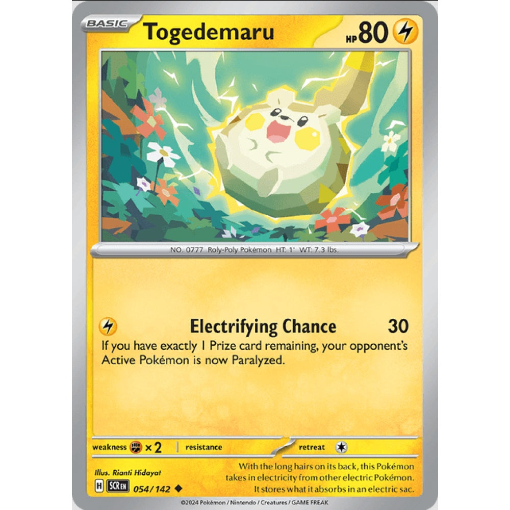 Togedemaru (SCR 054/142 Uncommon)