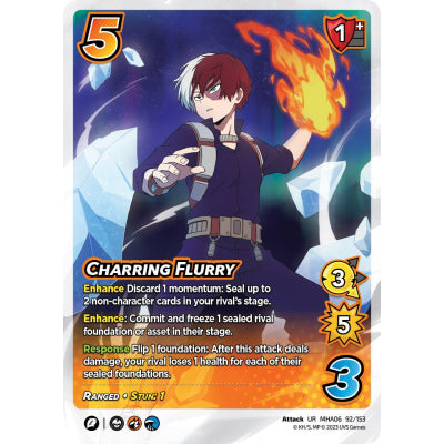 Charring Flurry (UR MHA06 92/153) (Foil)