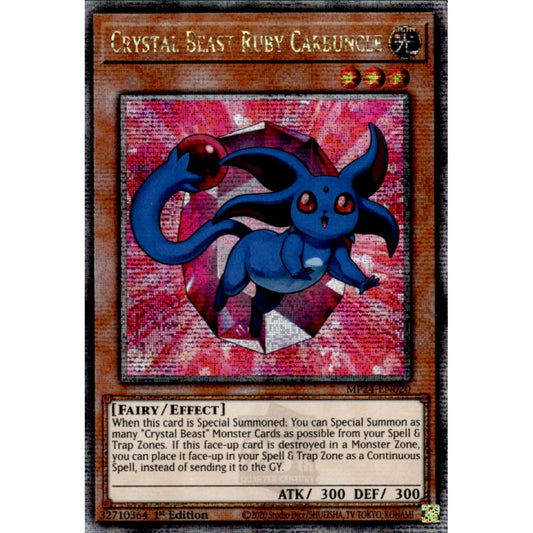 Crystal Beast Ruby Carbuncle (MP24-EN020 QCR)