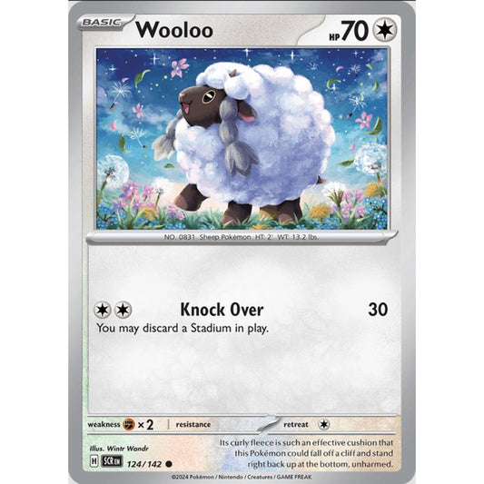 Wooloo (SCR 124/142 Common Reverse)