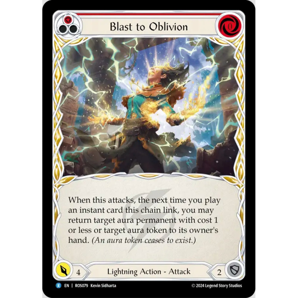 Blast to Oblivion (Red) (ROS079 R Regular)