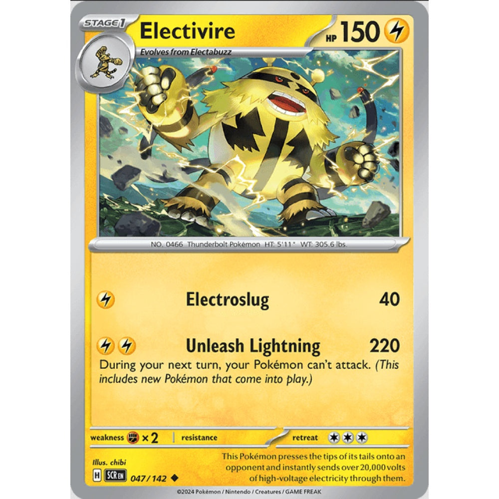 Electivire (SCR 047/142 Uncommon)