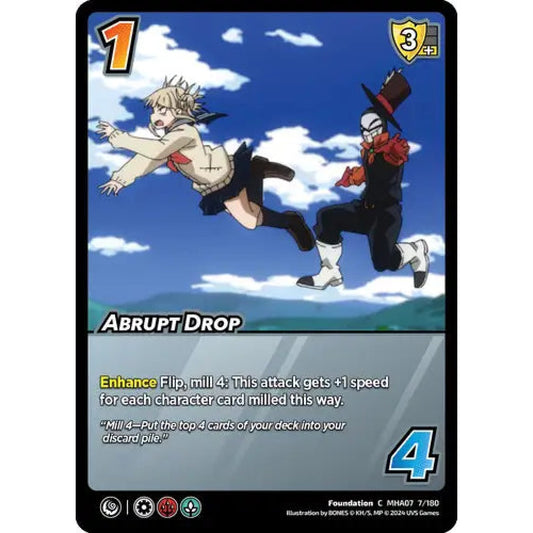 Abrupt Drop (C MHA07 7/180)