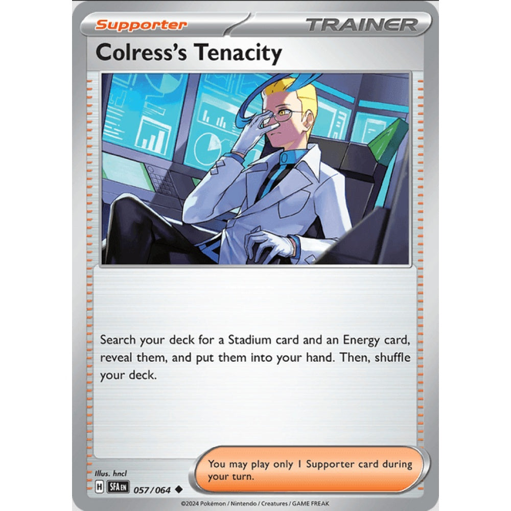 Colress's Tenacity (SFA 057/064 Uncommon Reverse)