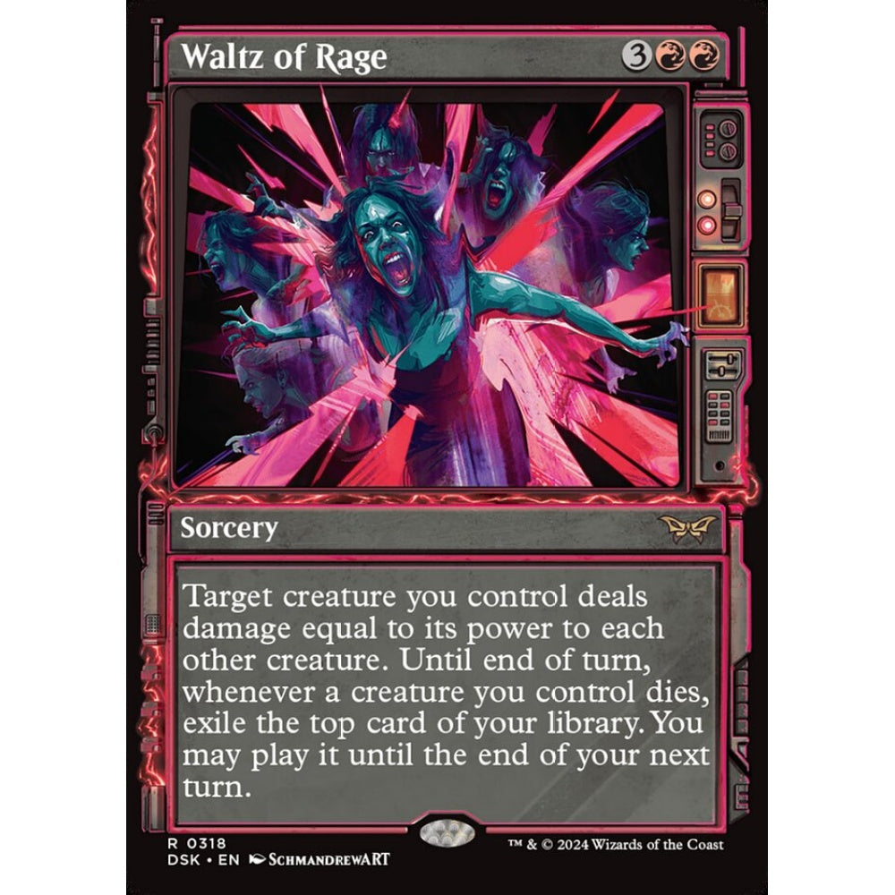 Waltz of Rage (R 318 DSK Foil)