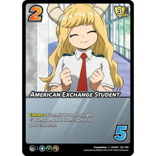 American Exchange Student (C MHA07 101/180)