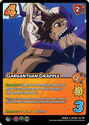 Gargantuan Grapple (R MHA07 66/180)