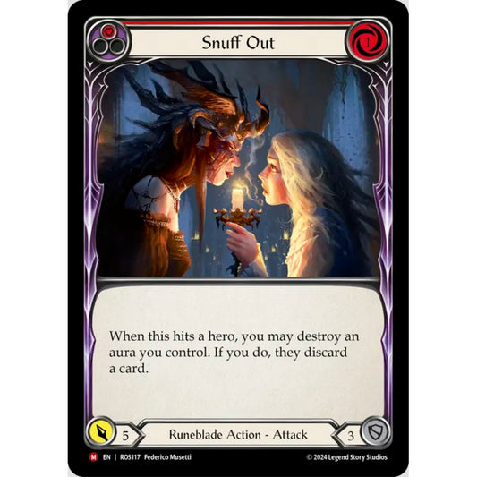 Snuff Out (ROS117 M Rainbow foil)