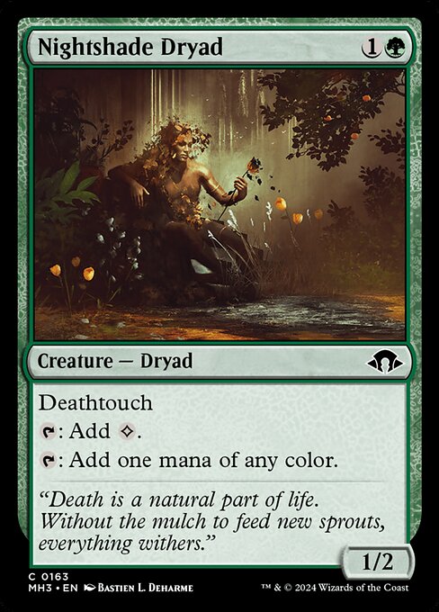 Nightshade Dryad (C 163 MH3)