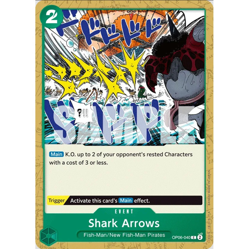 Shark Arrows (C OP06-040)