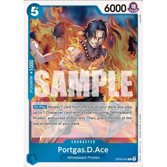 Portgas.D.Ace (R OP08-052)