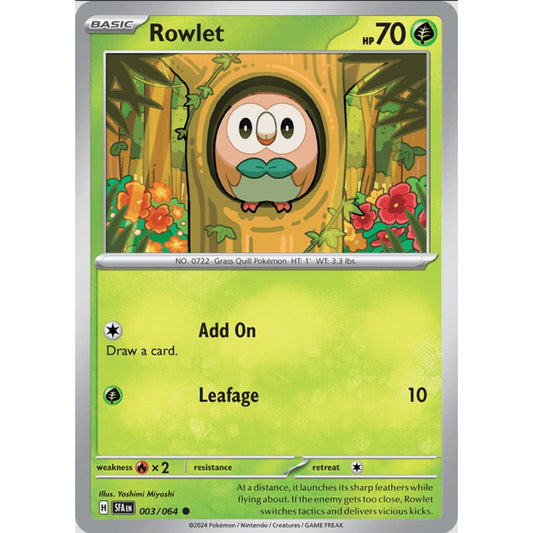 Rowlet (SFA 003/064 Common)