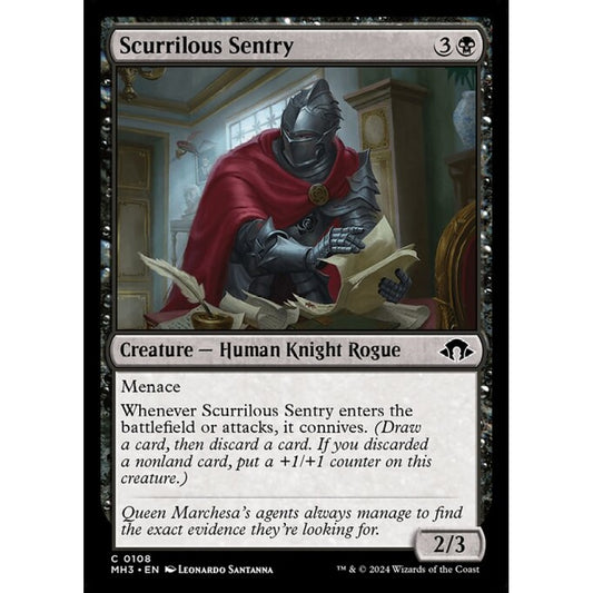 Scurrilous Sentry (C 108 MH3)