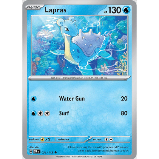 Lapras (SCR 031/142 Uncommon)