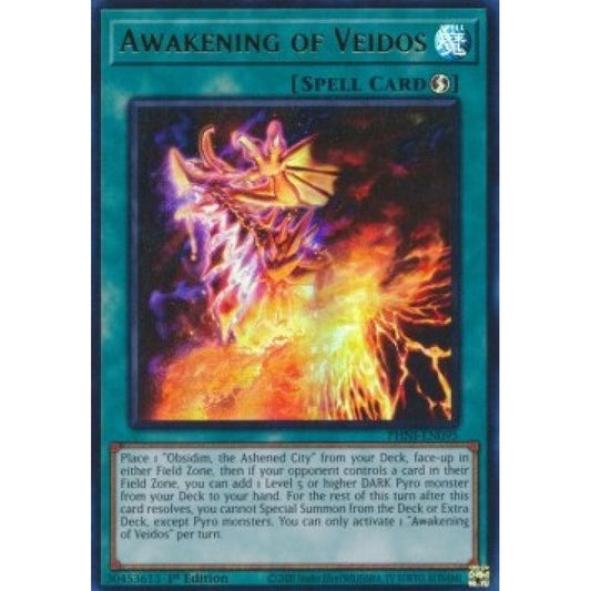 Yu-Gi-Oh! PHNI-EN095 Awakening of Veidos