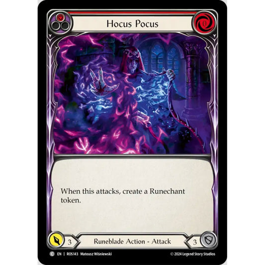 Hocus Pocus (Red) (ROS143 C Regular)