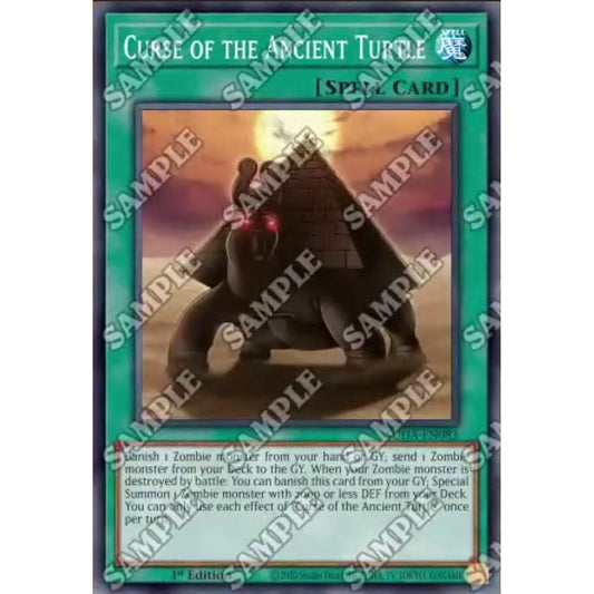 Curse of the Ancient Turtle, SUDA-EN083, Common, Yu-Gi-Oh, Supreme Darkness