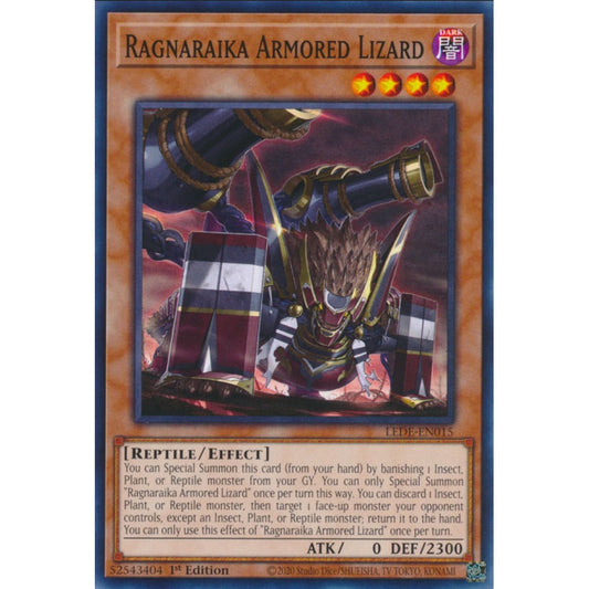 Ragnaraika Armored Lizard (LEDE-EN015 Common)