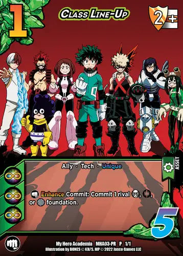 Class Line-Up (MHA03-PR 1/1) (Foil)