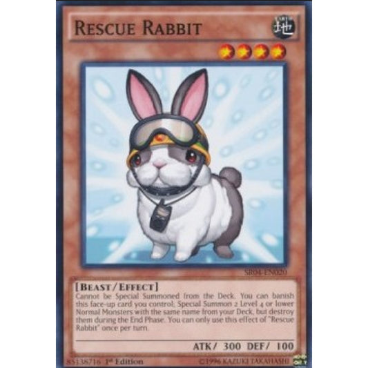 Yu-Gi-Oh! SR04-EN020 Rescue Rabbit (Common)