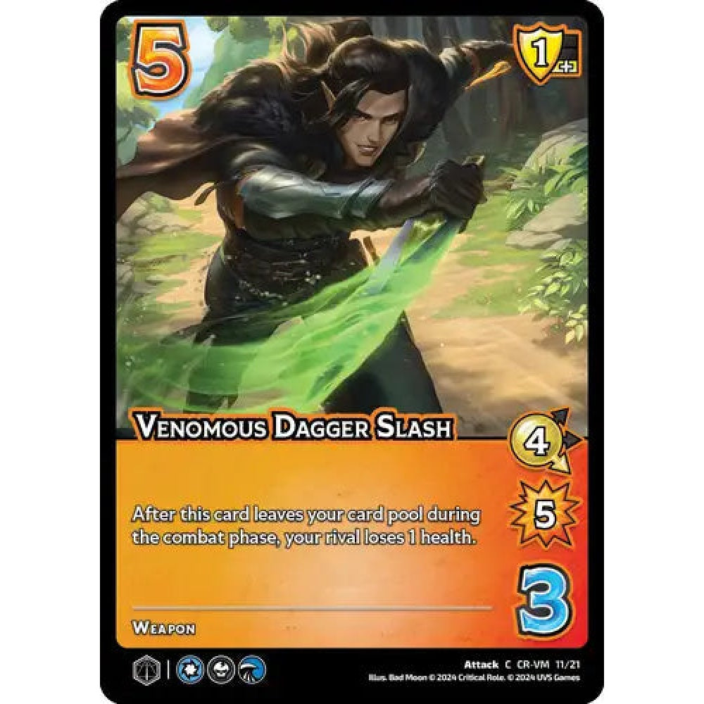 Venomous Dagger Slash (C CR-VM 11/21)