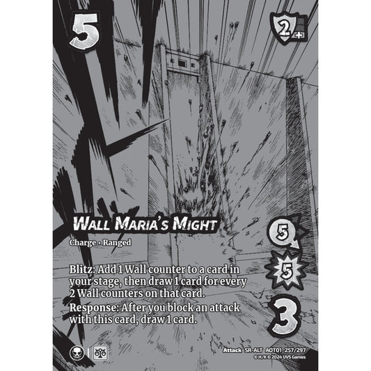 Wall Maria's Might (SR-ALT AOT01 257/297)