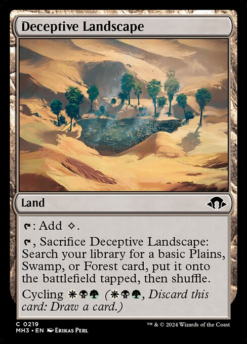 Deceptive Landscape (C 219 MH3)